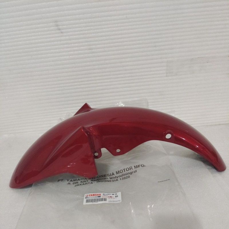 Spakbor Slebor Depan Yamaha Vixion Lama merah Original 3C1-F1511-00-P0