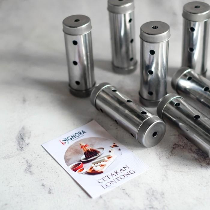 Signora Cetakan Lontong Stainless Steel Ukuran 12 Cm / Cetakan Lontong