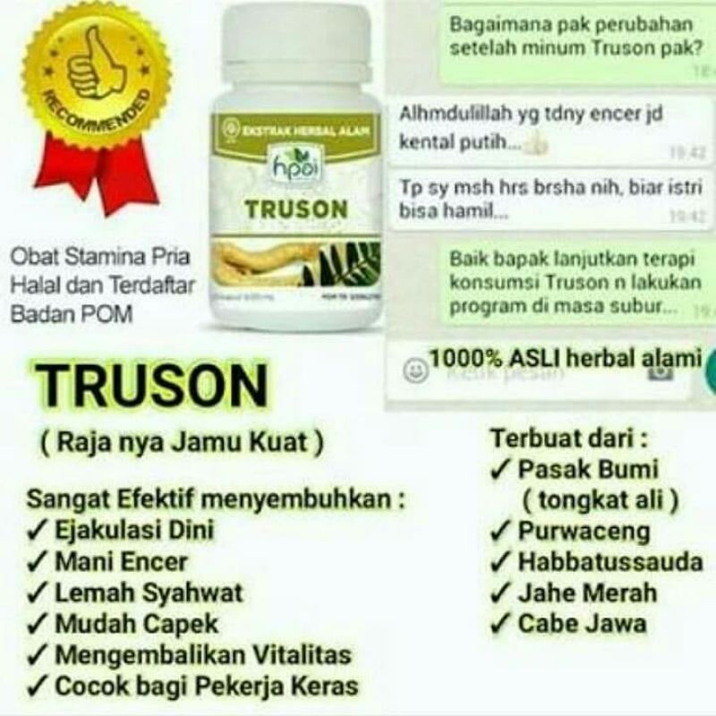 TRUSON HNI ORI