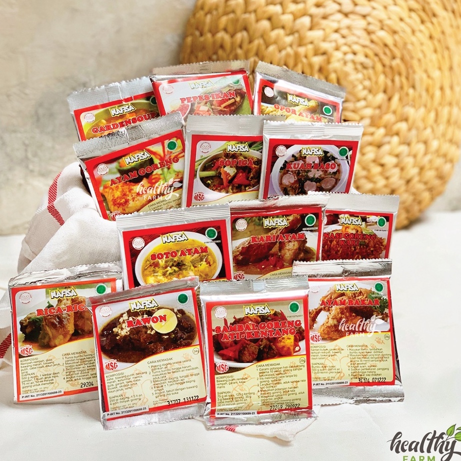 

Sale Nafisa Bumbu Instan Non MSG / Bumbu Masak Instan Siap Saji