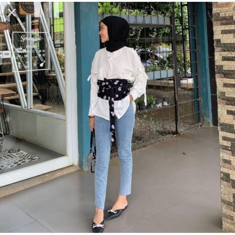 Bayar ditempat OBI BELT KEKINIAN // OBI BELT BATIK // OBI BELT TERMURAH // OBI BELT KAIN aniss