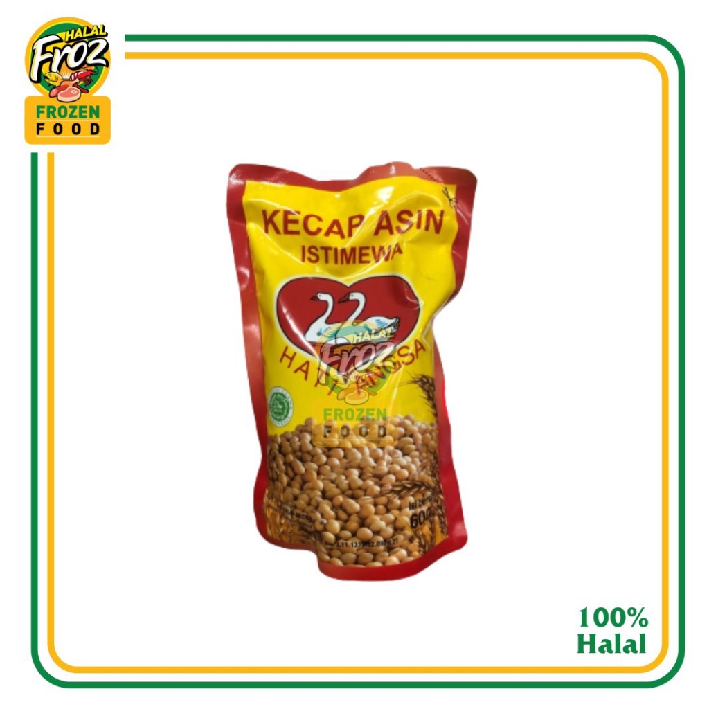 

Kecap Asin Angsa Refill 600ml HFPRS