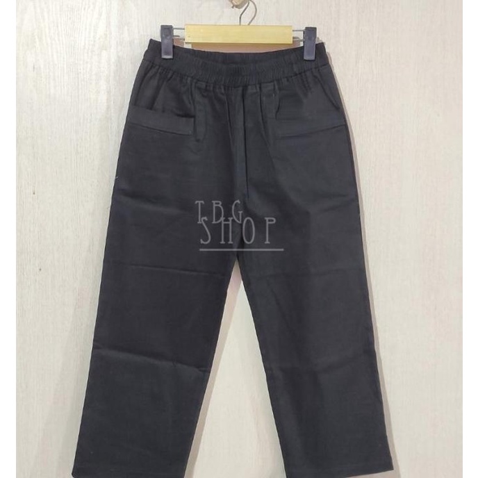 Celana Wanita Korean Style Haruka Pants Willow Jumbo Sasha Crop