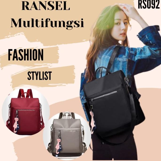 Tas Import / Tas Wanita / Tas Ransel Anti Maling Wanita RS092