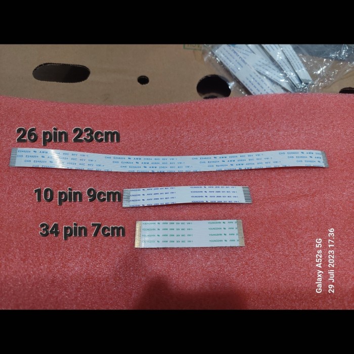 kabel flexible flex optik optic dvd awm 2896  20624  10p 26p 34p