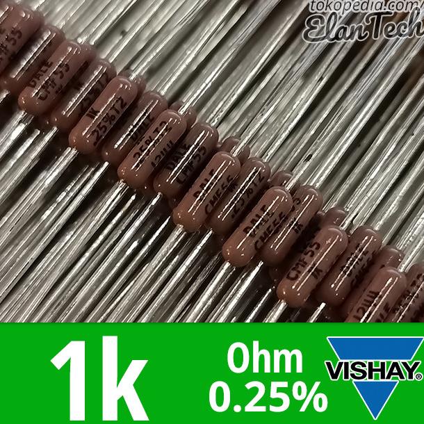 Resistor 1K 0.25% Vishay Dale Cmf55 1 Kilo Ohm 0.25W Elantech