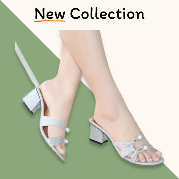 SALE HIGH HEELS/ SANDAL SELOP PESTA WANITA TERBARU