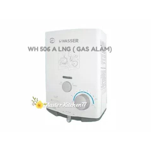 Wasser Gas Wh 506 A Lng ( Gas Alam ) Water Heater Gas Alam