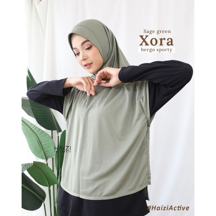 Defines Xora Bergo Sporty By Haizi I Bergo Olahraga