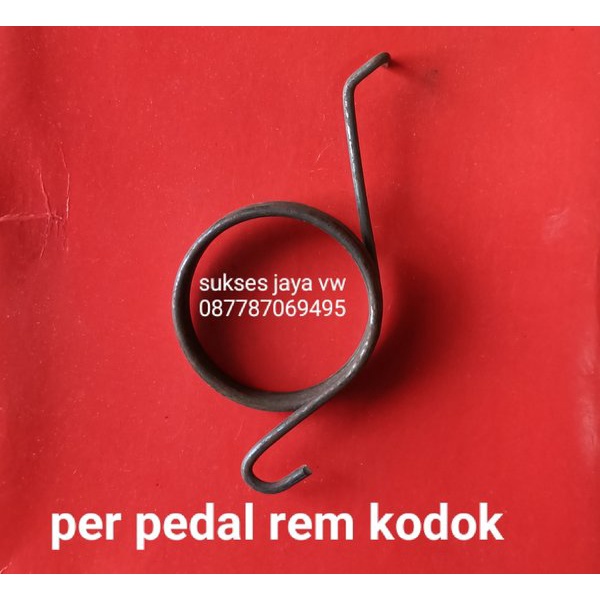 Per Pedal Rem Vw Safari Kodok Variant