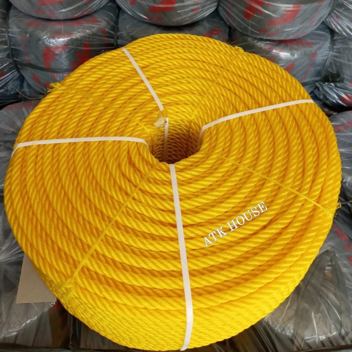 Tali Tambang Plastik 8Mm +-200M/Tali Pengikat/Tali Plastik/Tambang 8Mm