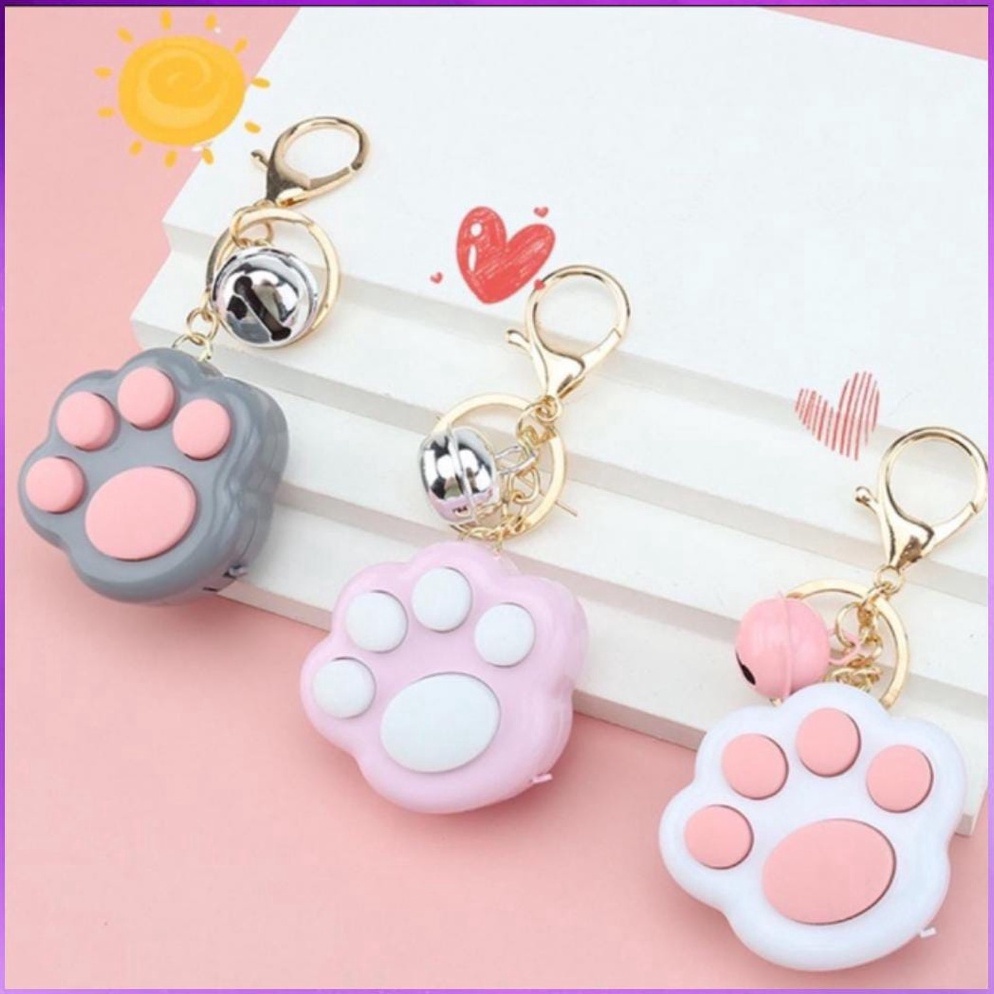 KFTS0583  Mainan Fidget Musik Mini Anak-anak Fidget Toy Lovely Portable Funny Cat Paw Push Fidget Ga