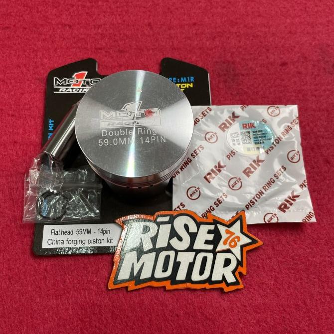 SALE piston moto 1 59 pen 14 M1R forged Termurah