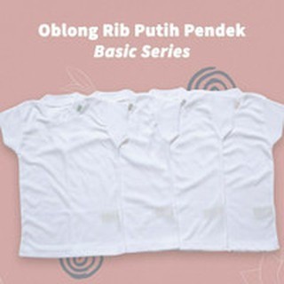 Murah Nary Oblong Tipis Baby Tangan Pendek Polos NON COD