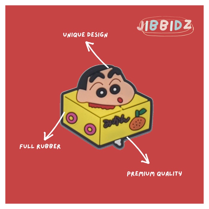 Murah JIBBITZ CROCS - SINCHAN / Pin Hiasan Sandal Crocs / Aksesoris Crocs NON COD