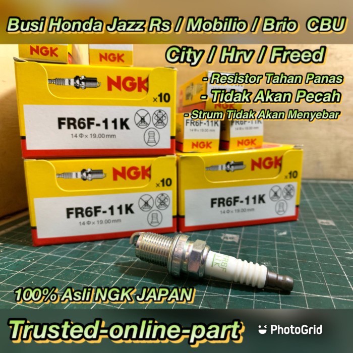 Busi Honda Mobilio/Brio 100% Asli NGK best buy