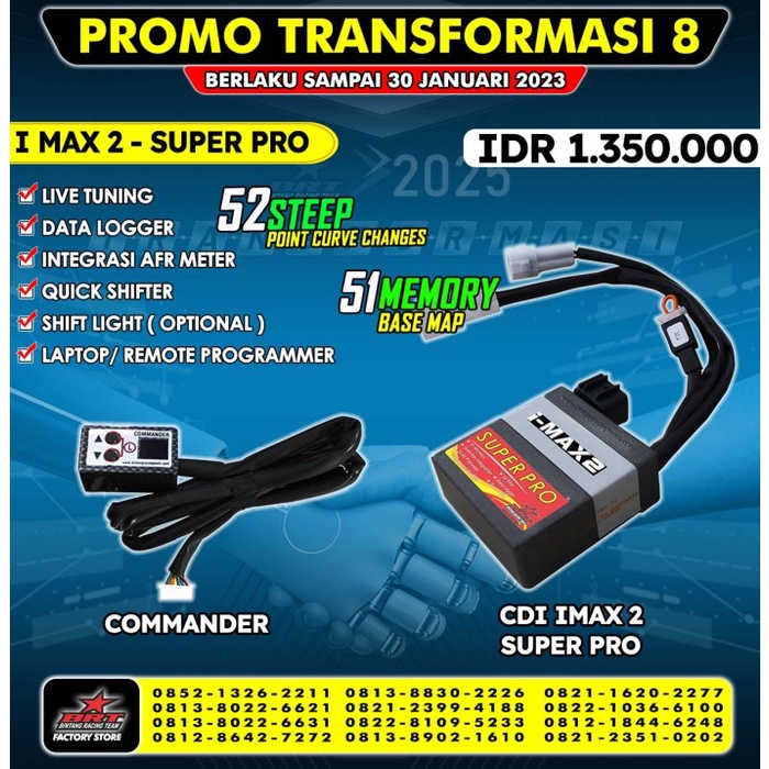 IMAX 2 SUPER PRO-CDI ONLY ready
