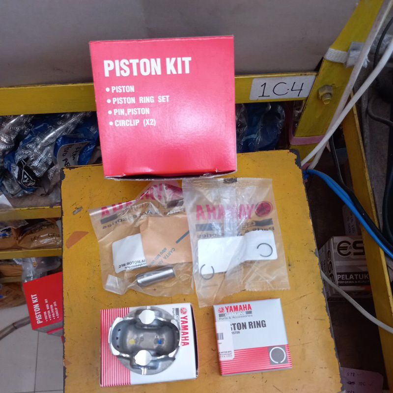 JUPITER Z1 PISTON KIT 100% ORIGINAL YAMAHA KODE 1DY