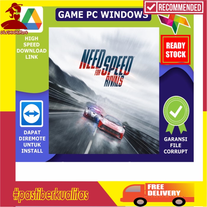 LIFETIME PRO Need for Speed Rivals Game PC Bisa Banyak PC