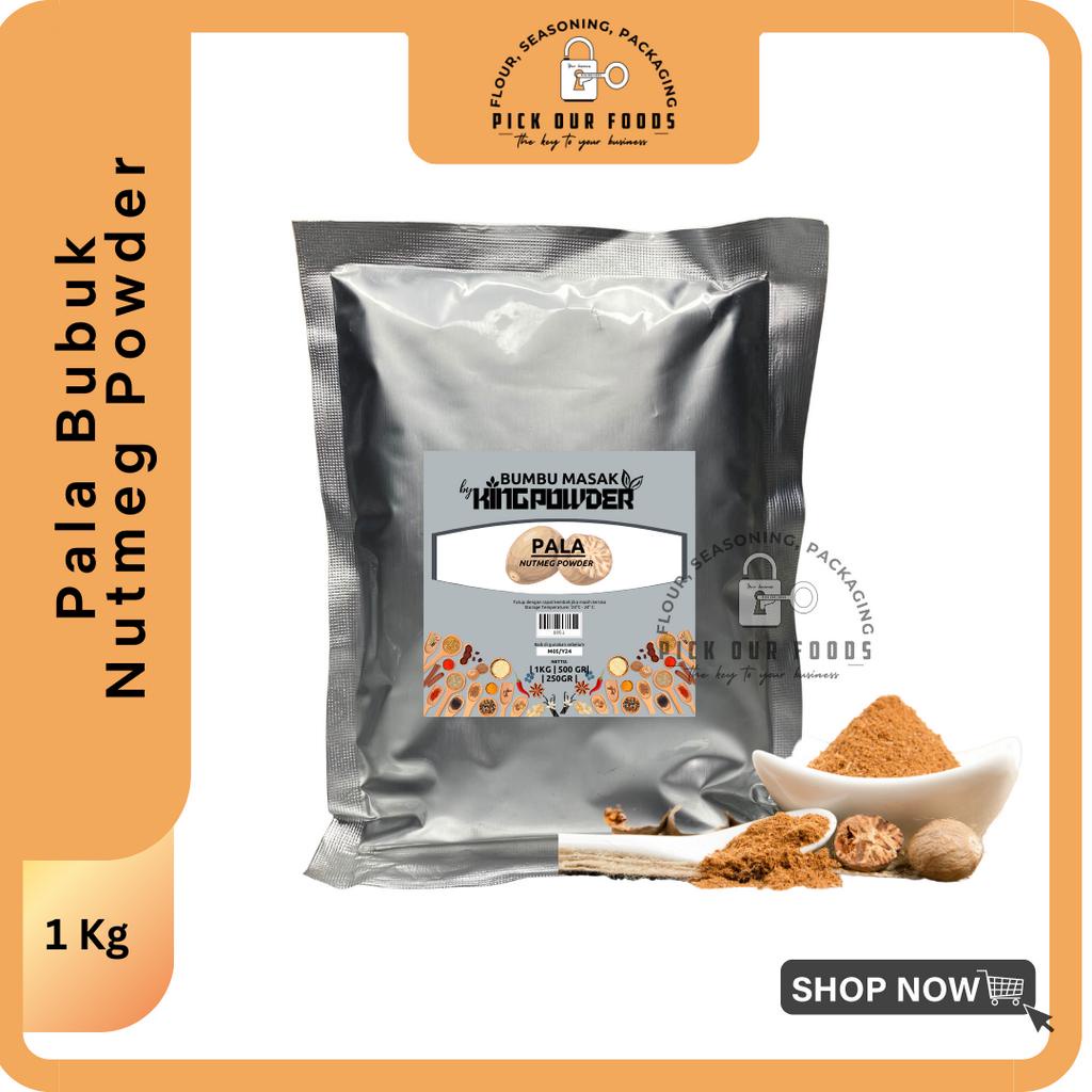 Pala Bubuk 1 Kg / Nutmeg Powder 1000 Gram / Pala Bubuk 1Kg