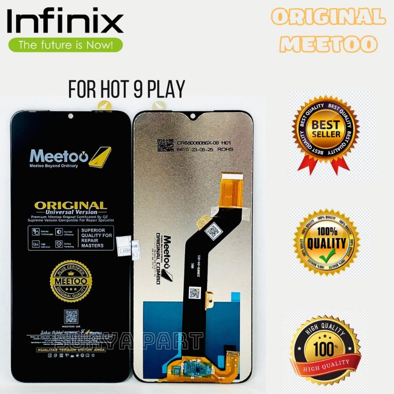 [ORIGINAL] QUALITY LCD INFINIX HOT 9 PLAY FULLSET