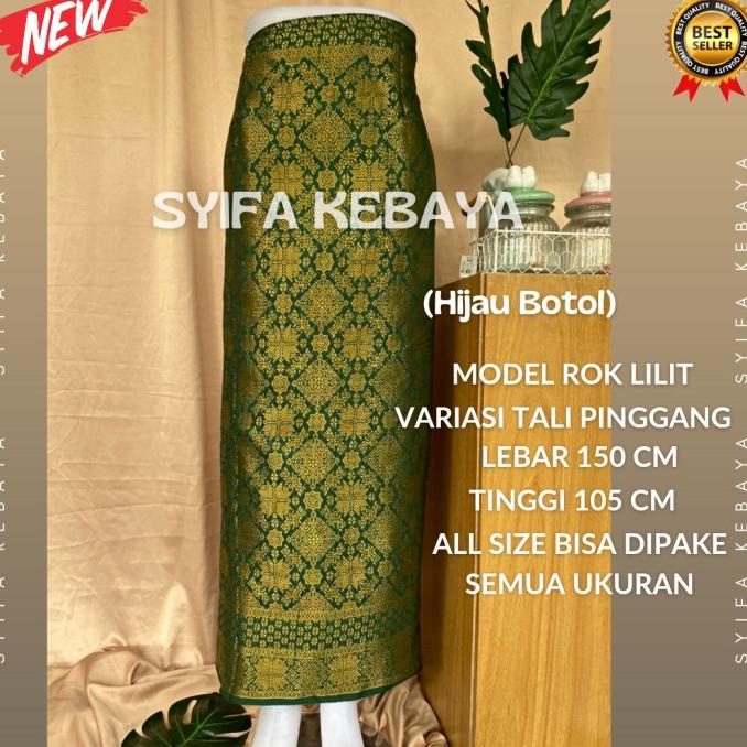 Rok Songket Kabaya / Rok Songket Lilit / Rok Songket /Rok Songket Jadi