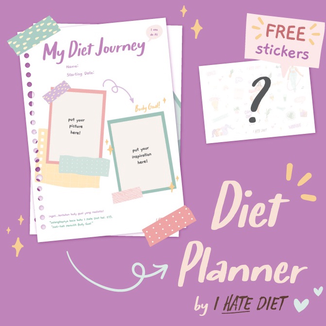 

Terlaris Diet Planner by I HATE DIET