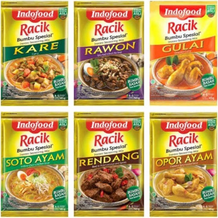 

Diskon (BERKAH) INDOFOOD bumbu Instant / Bumbu Racik / Bumbu Siap Saji Soto Ayam Kare Gulai Rendang Opor Rawon