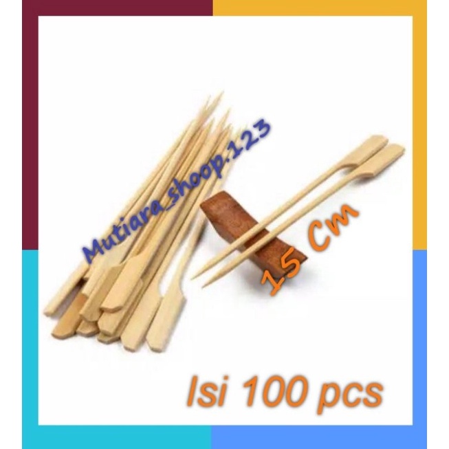 [PROMOBFL0] TUSUKAN SATE, TUSUKAN DAYUNG, TUSUKAN SATE JEPANG ISI 100/ PCS YJI