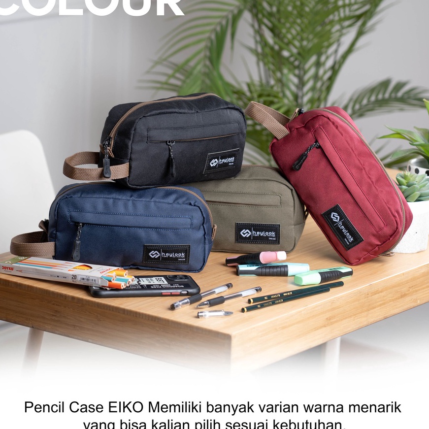 

(NI➛.B☛] HEYLOOK Official - Tempat Pensil Eiko Kotak Pensil Pencil Case Kostak Anak Atk Sekolah Kuliah Kantor Kerjaamanahh.!