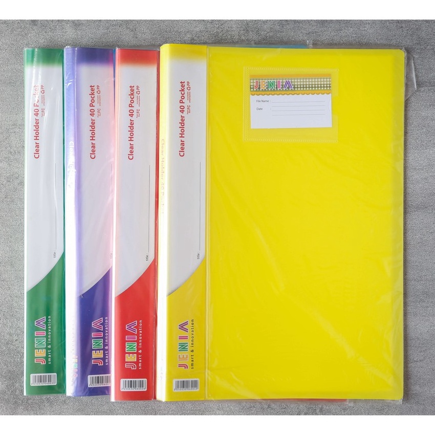 

[K-L☀❣T> Clear Holder Polos 60 Poket Folio/ berrkualitas..!
