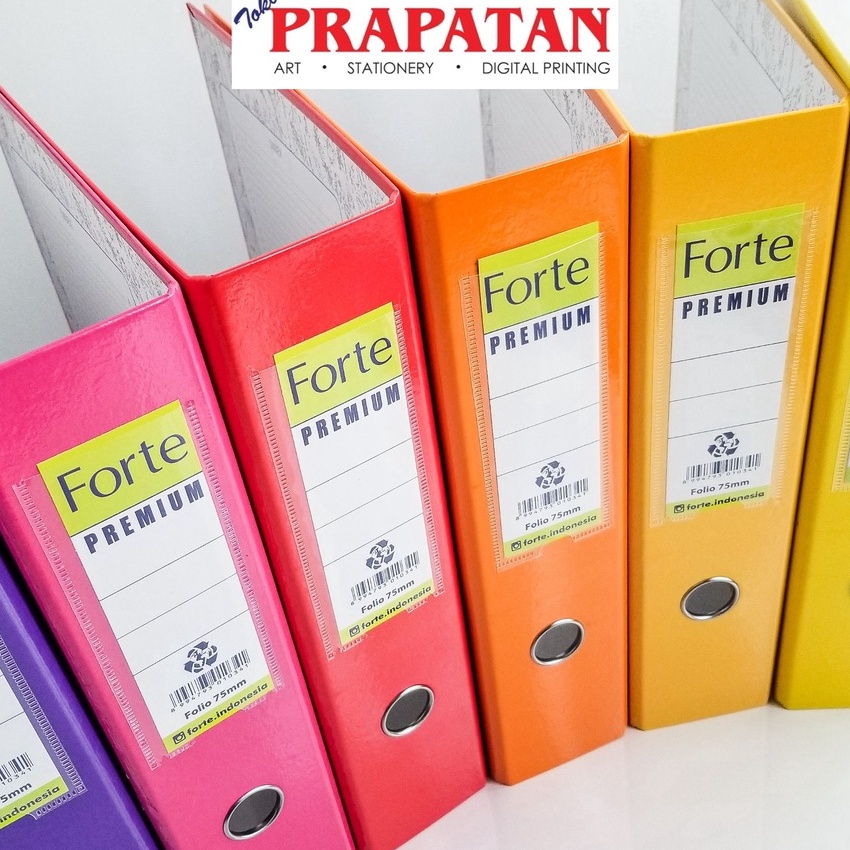 

(II☼.11➲] Ordner Kwitansi Folio Forte enduro+ / Lever Arch File Folioviiral.