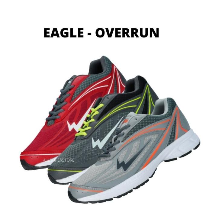 Eagle Over Run Sepatu Lari Pria Wanita - Original