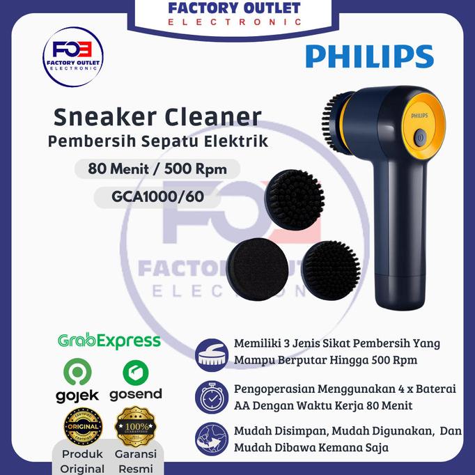 PHILIPS GCA1000/60 Sneaker Cleaner Sikat Pembersih Sepatu Elektrik