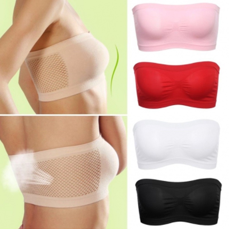 Kemben Seamless Cewek Pakaian Dalam Bahan Adem Korean Style Nyaman Tebal B1N4 Murah Terbaru Lembut T