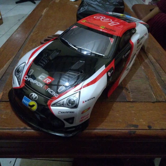 body rc remote control car sedan onroad rally 1/10