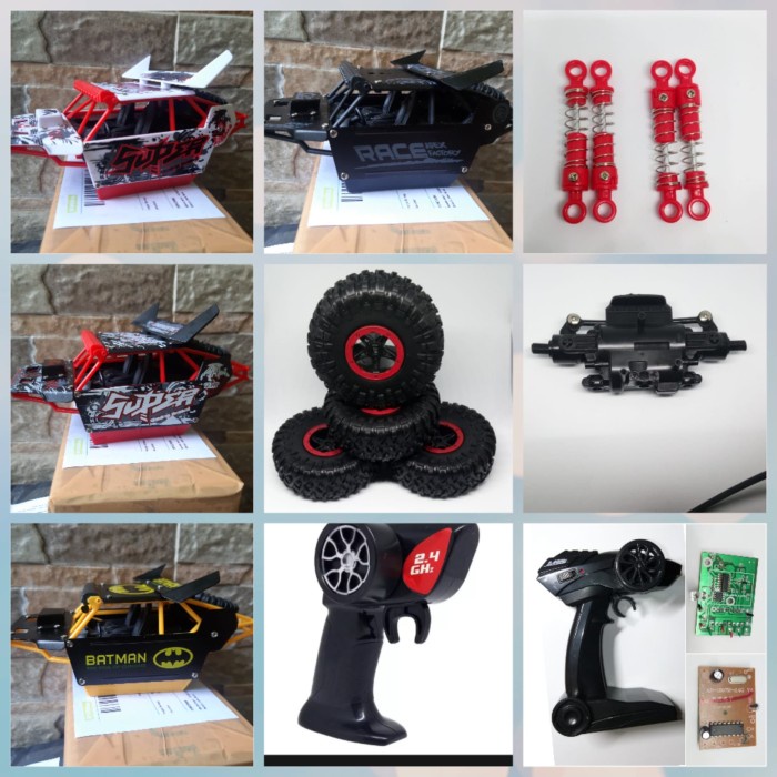 Mobil remot RC Spare Part Mainan Mobil Remote Control