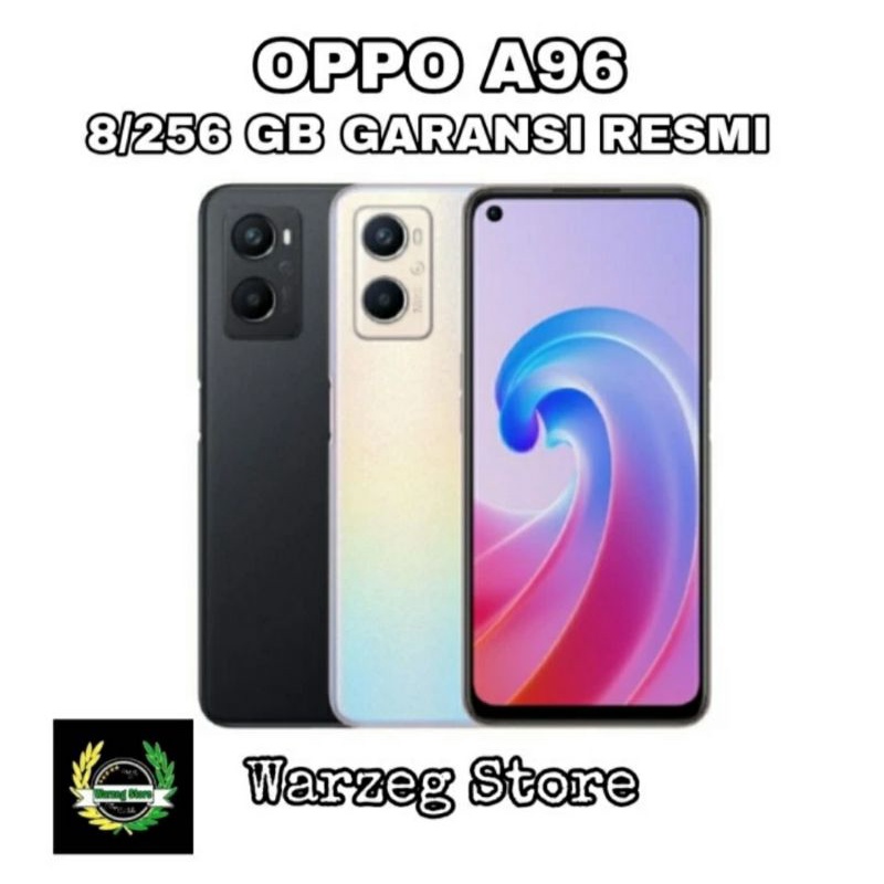 HP OPPO A96 8/256 GB - OPPO A 96 RAM 8GB ROM 256GB GARANSI RESMI