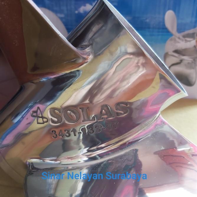 Propeller / Baling Mesin Tempel Yamaha 85 Pkm, Ukuran 17 Inch