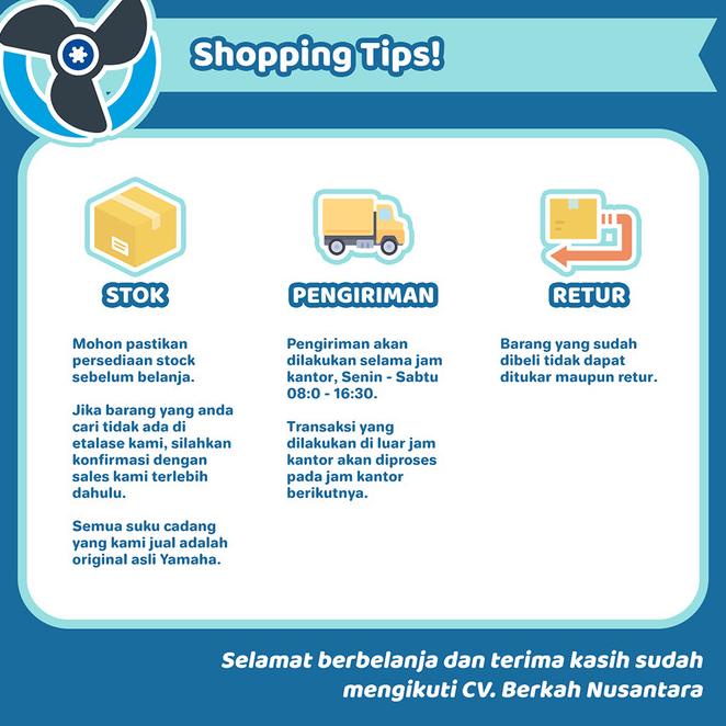 Spul Suku Cadang Mesin Tempel Yamaha 2-Tak E40 40Hp