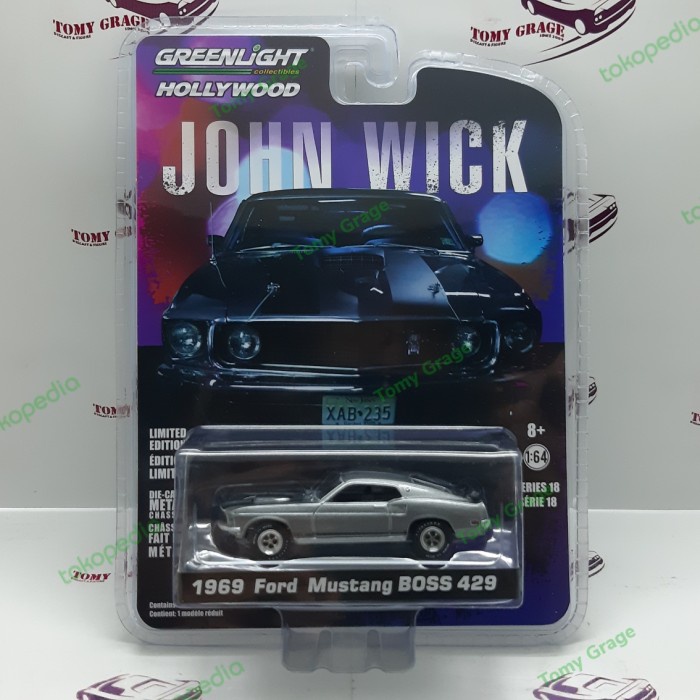 Greenlight John Wick 1969 Ford Mustang Boss 429