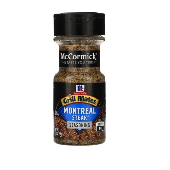 

Mccormick Grill Mates Montreal Steak Seasoning Gluten Free 3.4Oz 96 Gr