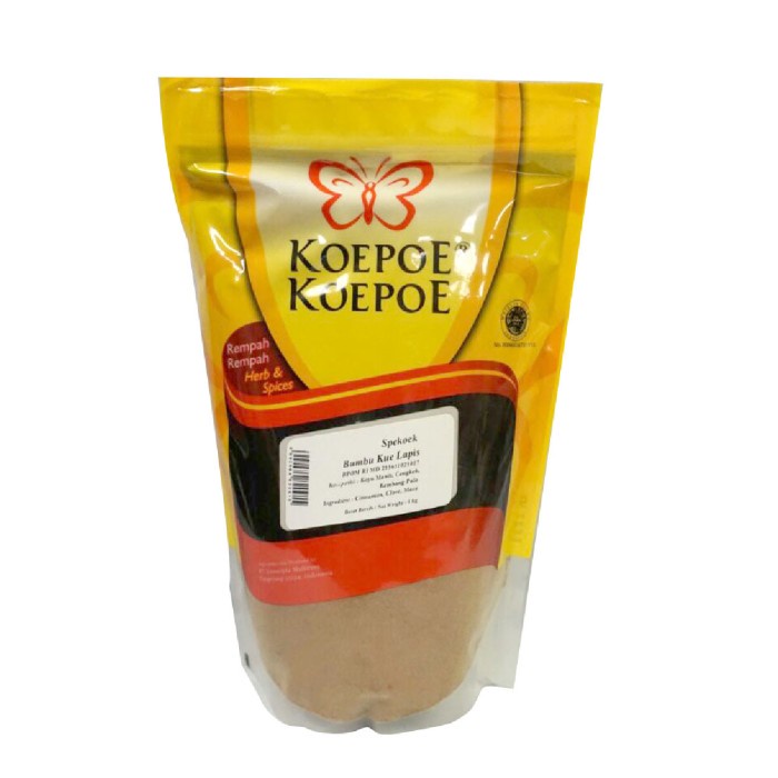 

Bumbu Spekoek 1Kg
