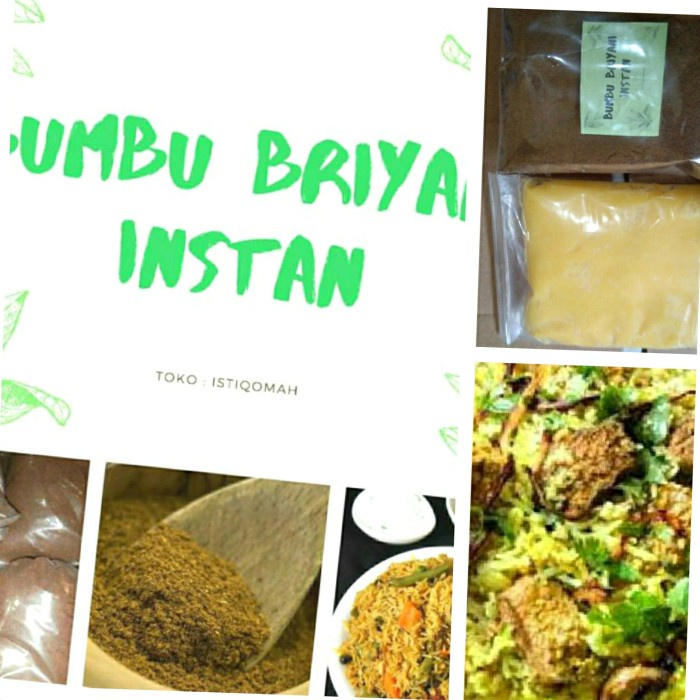 

Bumbu Nasi Briyani/ Biryani 1Kg