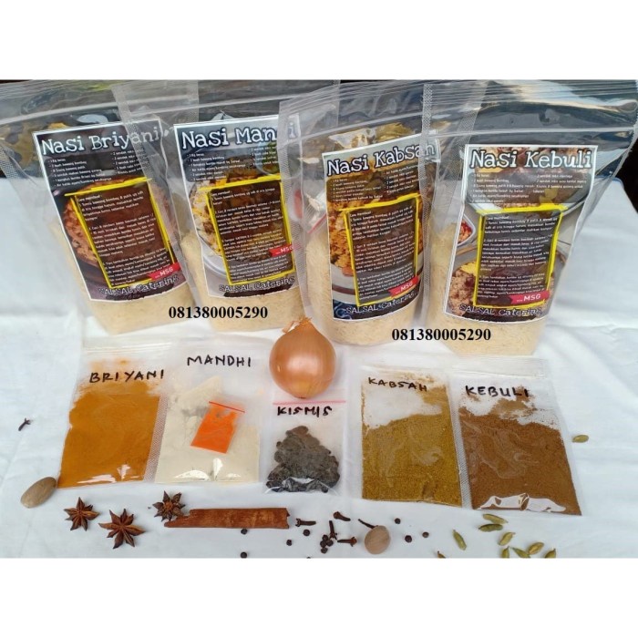 

Nasi Briyani / Kebuli / Kabsah/Mandhi 500Gr Instan