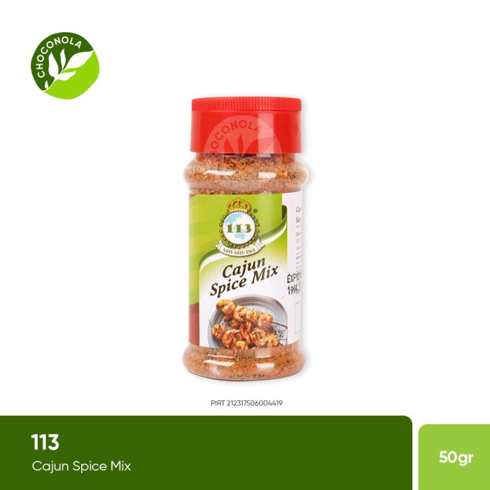 

113 Cajun Spice Mix / Cajun Seasoning