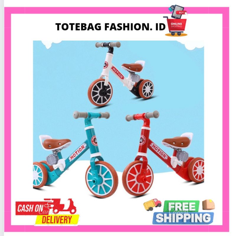 ✌ TTS ✌ COD - SMS 5627 Sepeda Motion Balance Bike / Mainan sepeda Balance Bike