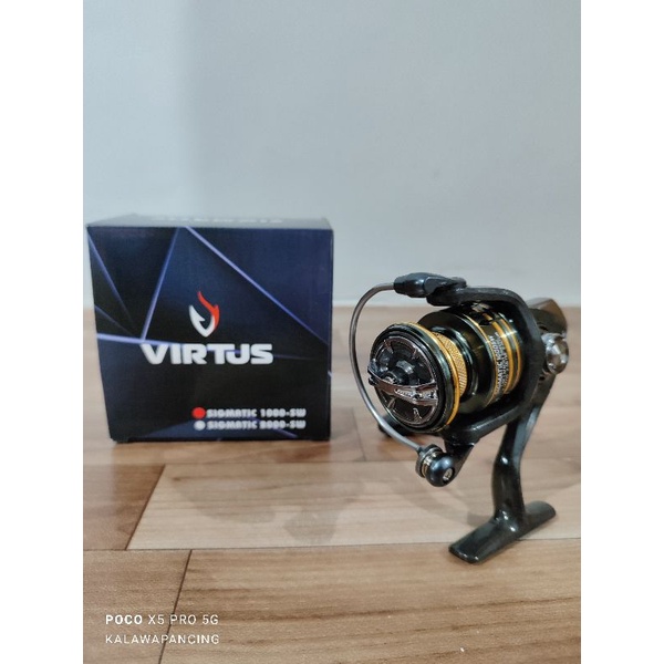 Reel Sp Virtus Sigmatic 1000 / 2000 / 3000 / 4000 / 6000 Power Handle SW ( Bonus kail)
