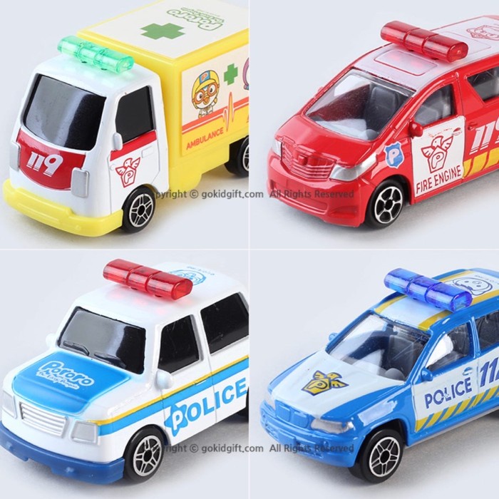 HOT SALE PORORO MINI RESCUE CARS TOY / MAINAN MOBILAN TERBARU