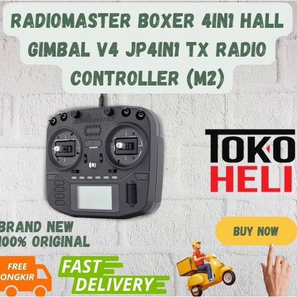 Radiomaster Boxer 4IN1 Hall Gimbal V4 JP4IN1 TX Radio Controller (M2)